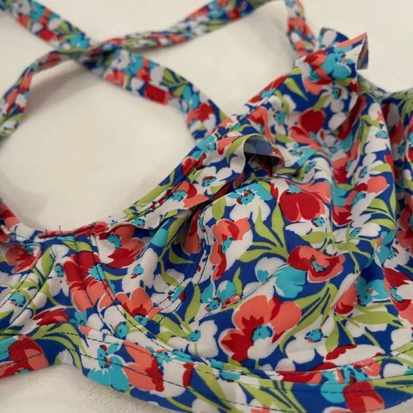 Freya Multicolor Floral Bikini Top - 32H / 32FF - Picture 4 of 7